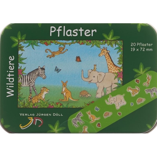 Döll adhesive plasters 19x72mm wildlife Ds 20 pcs buy online