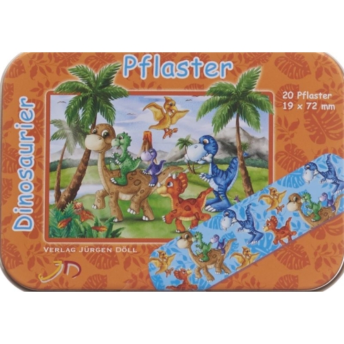 Döll adhesive plasters 19x72mm dinosaurs Ds 20 pcs buy online