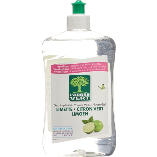 L'Arbre Vert Geschirrspülmittel Limette 500ml buy online