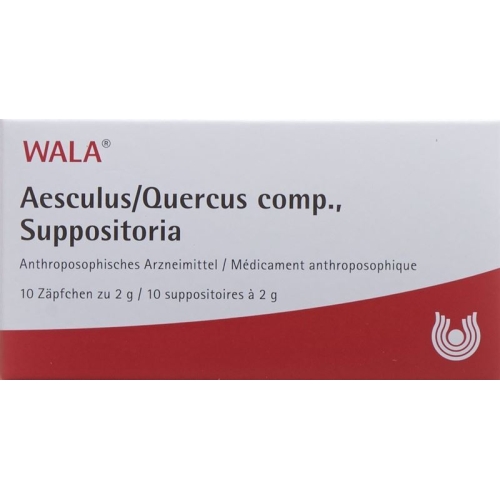 Wala Aesculus/quercus Comp Zäpfchen 10x 2g buy online