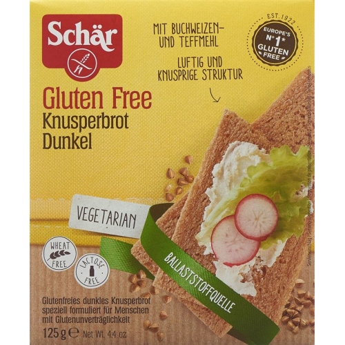 Schär Knusperbrot dark gluten free 125 g buy online