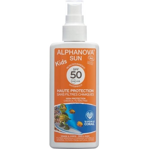 Alpha Nova SUN Spray Kid bio SPF50 without nanoparticles 125 ml buy online