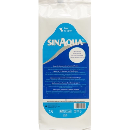 SINAQUA pre-moistened washcloth Btl 12 pcs buy online