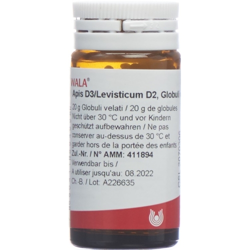 Wala Apis D3 / D2 Levisticum Glob 20 g buy online