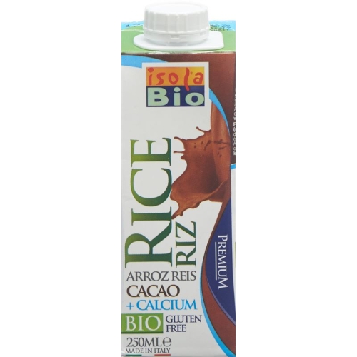 Isola Bio Rice Drink Choco Mini with calcium 250ml buy online