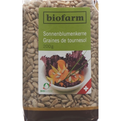 Biofarm Sonnenblumenkerne Ch Knospe Beutel 200g buy online