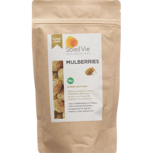 Soleil Vie white dried mulberries Bio 80 g buy online