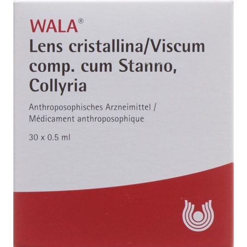 Wala crystalline lens / Viscum comp. cum stannous Gd Opht 30 Monodos 0.5 ml buy online