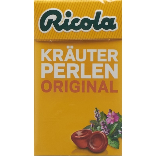 Ricola herbal pearl Original candy without sugar Box 25 g buy online