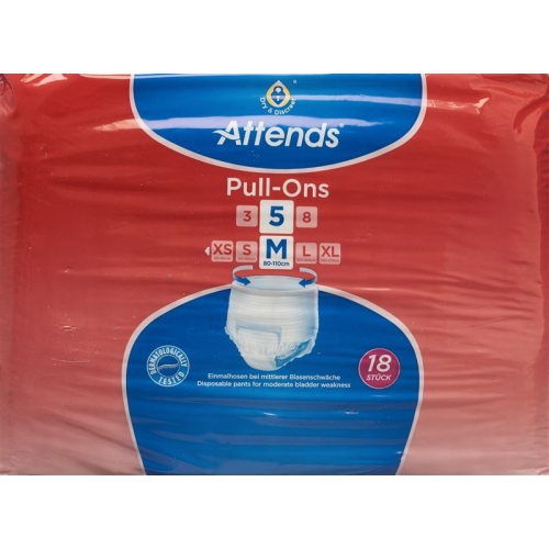 Attends Pull Ons 5 Pant M 18 pcs buy online