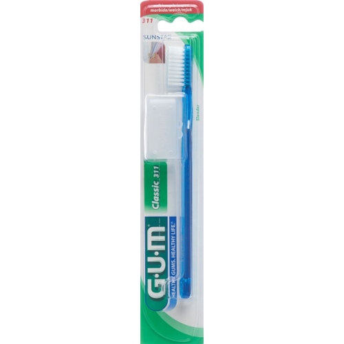 GUM SUNSTAR CLASSIC toothbrush full row soft 3 buy online