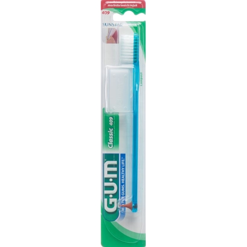 GUM SUNSTAR CLASSIC toothbrush compact soft row 4 buy online