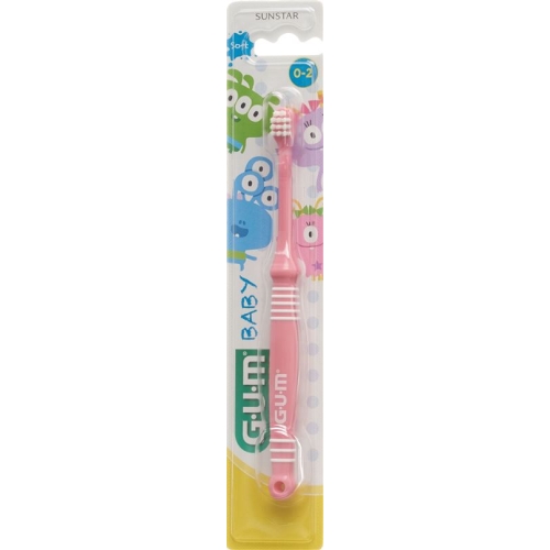 assorted GUM SUNSTAR baby toothbrush 0-2 years buy online