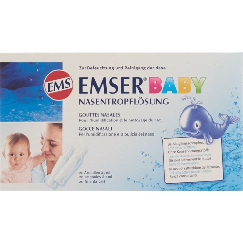 The Emser Baby nasal drop solution 20 x 2 ml buy online