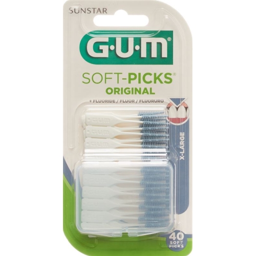 GUM SUNSTAR bristles Softpicks Xtra-Large 40 pcs buy online