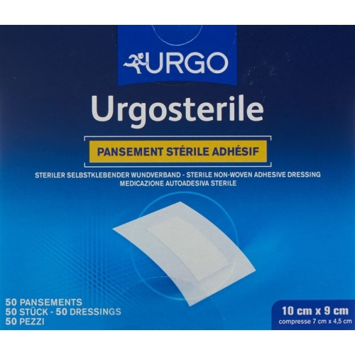 Urgo Urgosterile Steril Wundverba 100x90mm 50 Stück buy online