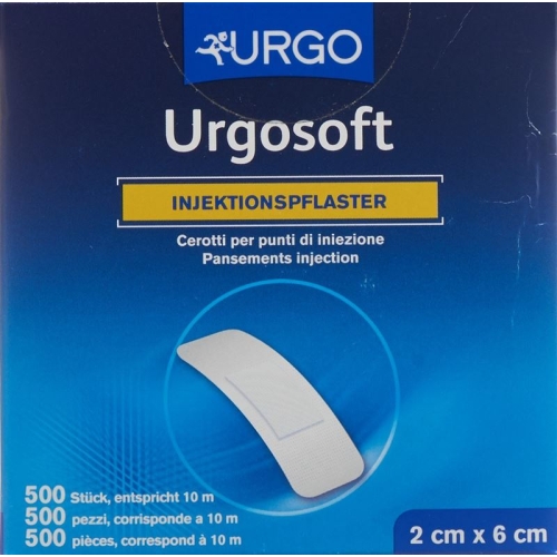 Urgosoft Injektionspflaster 2x6cm 500 Stück buy online