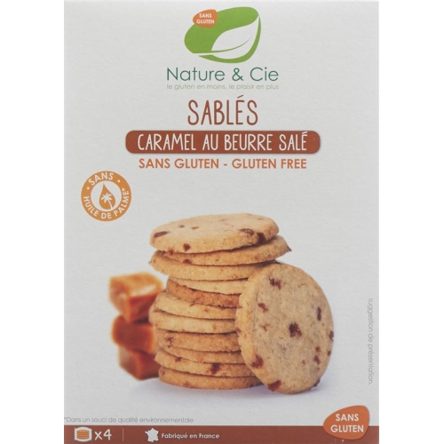 Nature & Cie caramel Mürbeteigplätzchen gluten 135 g buy online