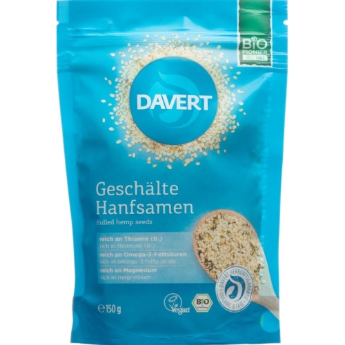 Davert Hanfsamen Geschält Bio Rohkost Box 150g buy online