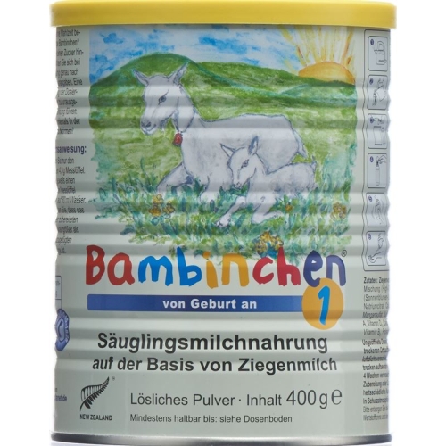 Bambinchen 1 beginning dairy goats milk Ds 400 g buy online