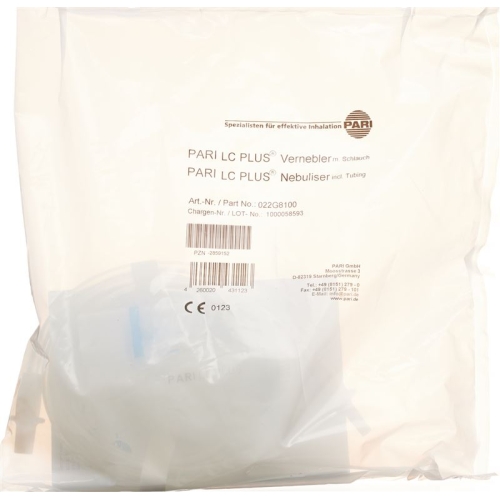 Pari LC Plus nebulizer with mouthpiece and air tube +/- buy online