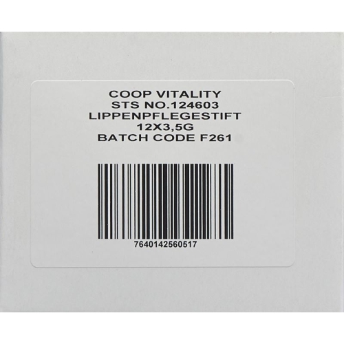 Coop Vitality Lippenpflegestift Box A 12 Stück buy online