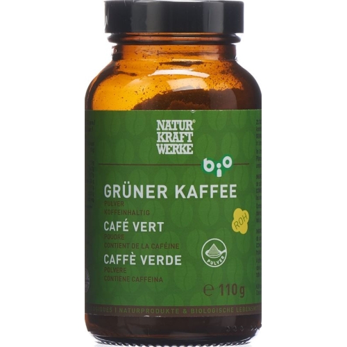 Naturkraftwerke Grüner Kaffee Pulver Bio/kba 110g buy online