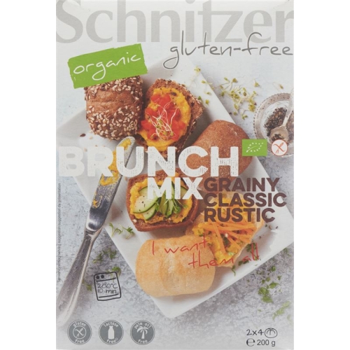 Schnitzer Organic Brunch mix gluten free 200 g buy online