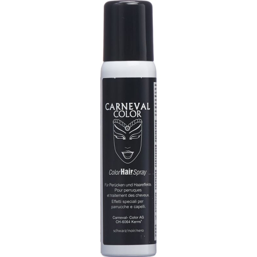 Carnival Color Hair spray black 100 ml buy online