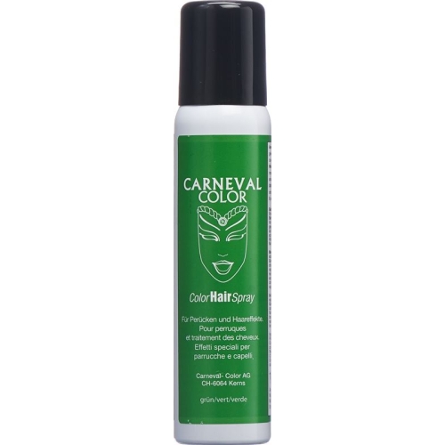 Carnival Color Hair Spray Green 100ml buy online