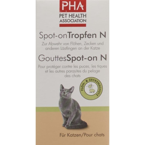 PHA spot-on drops of N for cats 3 Amp 1.5 ml buy online