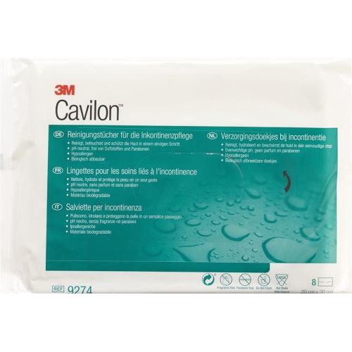 3M Cavilon Reinigungstücher F Inkonti 3in1 8 Stück buy online