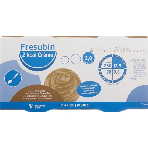 Fresubin 2 kcal cream cappuccino 4 x 125 g buy online