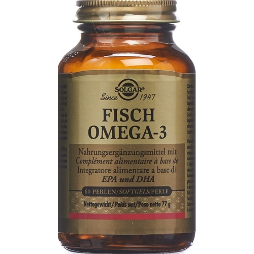 Solgar Fisch Omega-3 Perlen Flasche 60 Stück buy online