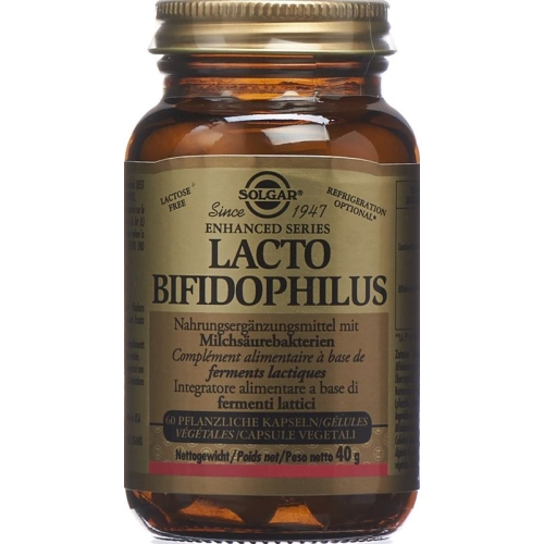 Solgar Lacto Bifidophilus Kapseln Flasche 60 Stück buy online