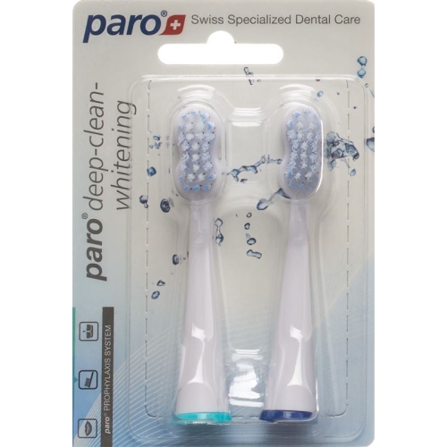 Paro Deep Clean toothbrush whitening spare sonic 2 pcs buy online