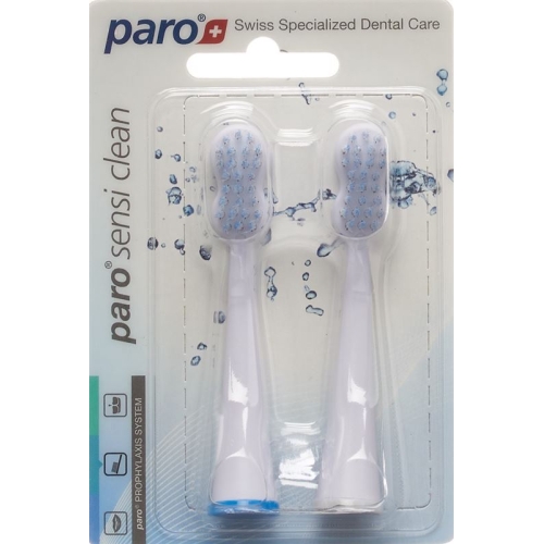 Paro sensi-clean replacement toothbrush sonic toothbrush 2 pcs buy online