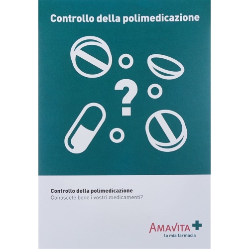 Amavita Polymedikation Flyer Italienisch 25 Stück buy online