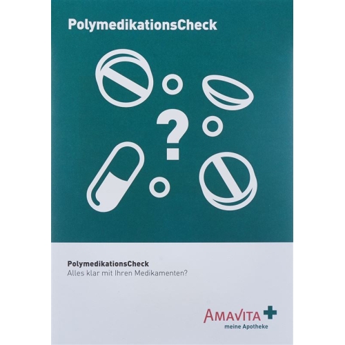 Amavita Polymedikation Flyer Deutsch 25 Stück buy online