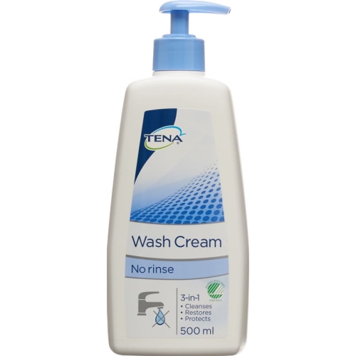 TENA Wash Cream Bottle 500ml buy online