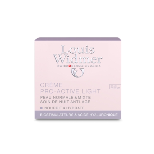 Louis Widmer Crème Soin Pro Act Light Non Parfumé 50 ml buy online