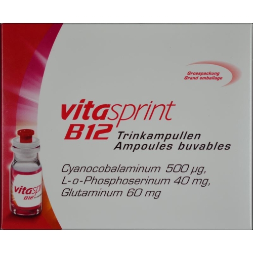 Vita Sprint B12 drinking Lös (D) 30 pcs buy online