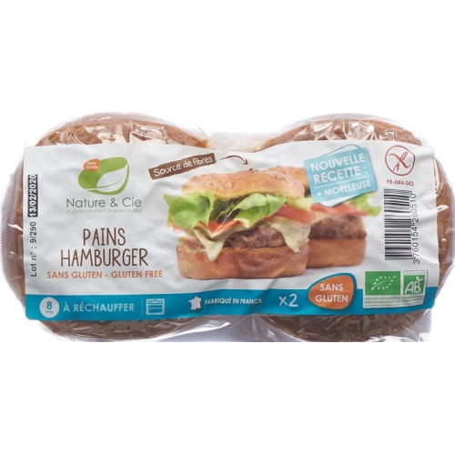 Nature&cie Hamburgerbroetchen Glutenfrei 2x 100g buy online