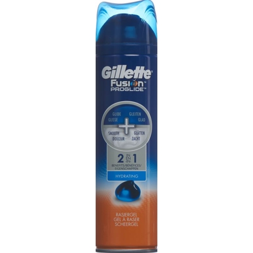 Gillette Fusion ProGlide gel Hydrating 200ml buy online