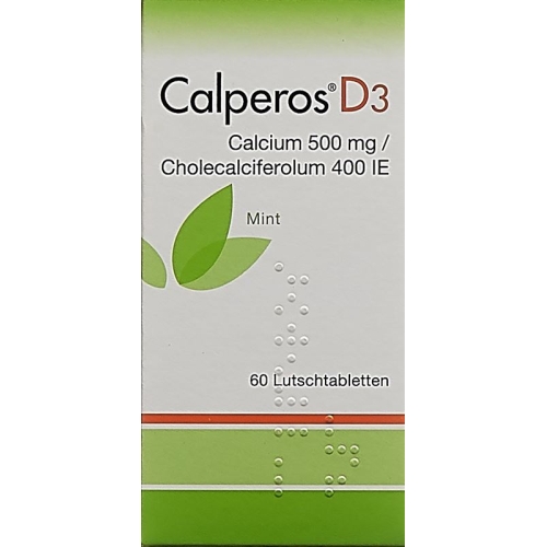 Calperos D3 Lutschtabl mint Ds 60 pcs buy online