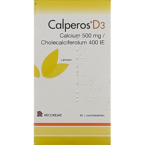 Calperos D3 Lutschtabl lemon Ds 60 pcs buy online