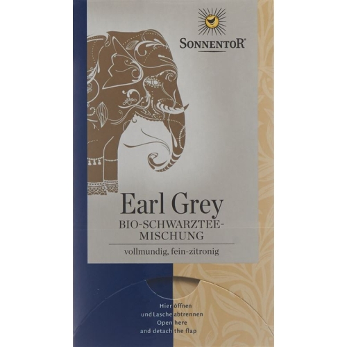 Sonnentor Black Tea Earl Gray Battalion 18 pieces buy online