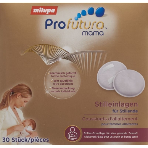 Milupa Profutura breast pads for nursing mothers 30 pcs buy online