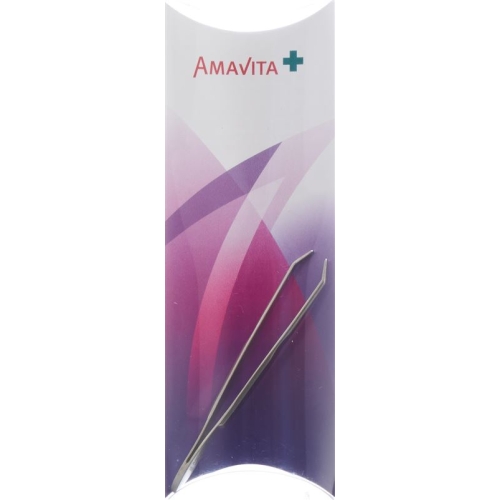 Amavita tweezers 9cm Angled Matt buy online