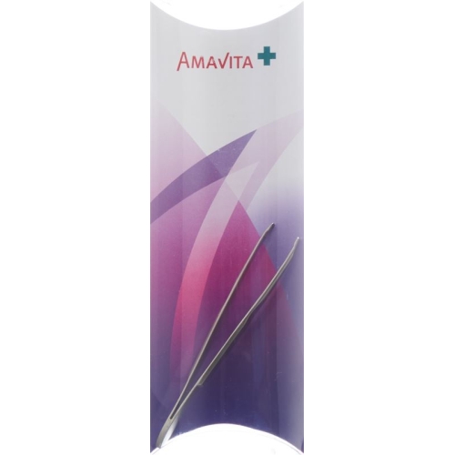 Amavita tweezers 9cm Straight Matt buy online